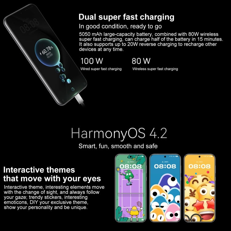 HUAWEI Pura 70 Pro+, Screen Fingerprint Identification, 6.8 inch HarmonyOS 4.2 Kirin 9010 Octa Core up to 2.3GHz, NFC, OTG, Not Support Google Play, 16GB+512GB, 16GB+1TB