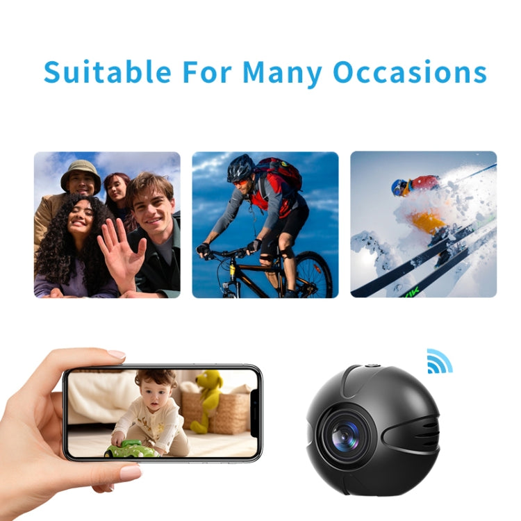 X3 Wireless Mini DV WiFi IP Camera, Support Night Vision / Motion Detection, X3