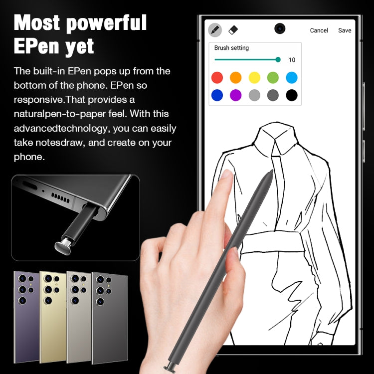 S24 Ultra / L26, 6.75 inch Screen, Face Identification, Android 8.1 MTK6580P Quad Core, Network: 3G, Dual SIM, L26 2GB+16GB