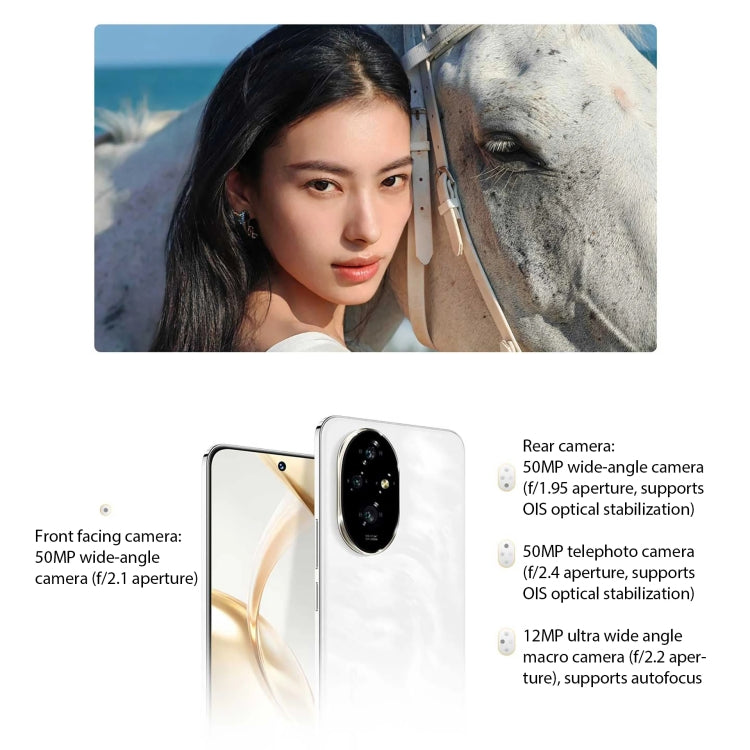 Honor 200, Screen Fingerprint Identification, 6.7 inch MagicOS 8.0 Snapdragon 7 Gen 3 Octa Core, Network: 5G, NFC, OTG, 12GB+256GB, 12GB+512GB, 16GB+256GB, 16GB+512GB