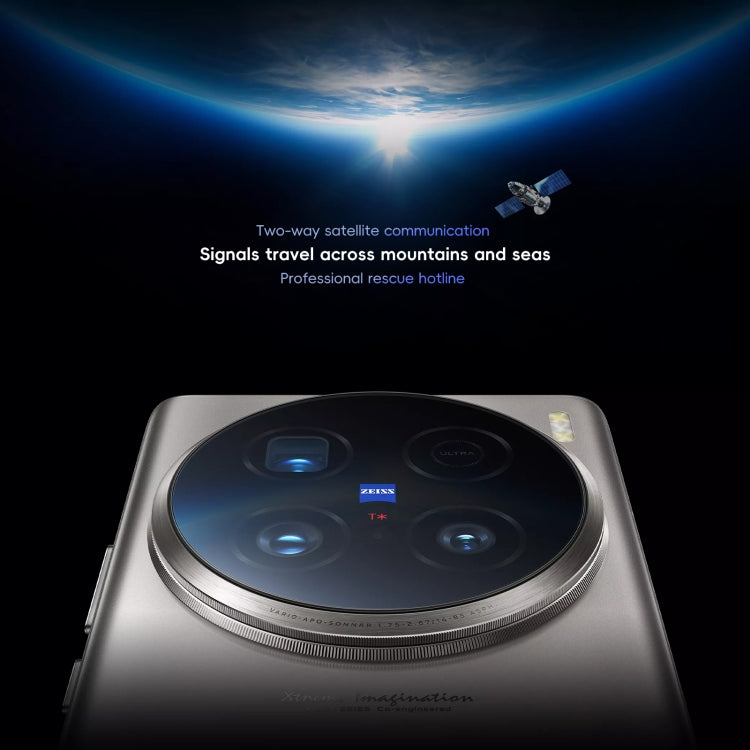 vivo X100 Ultra, Face ID / Fingerprint Identification, 6.78 inch Android 14 OriginOS 4 Snapdragon 8 Gen 3 Octa Core, OTG, NFC, Network: 5G, Support Google Play, 12GB+256GB, 16GB+512GB, 16GB+1TB