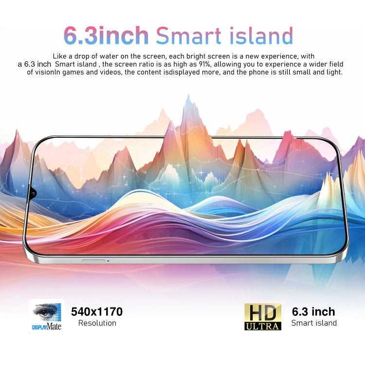 SDT81 / A38, 6.3 inch Screen, Face Identification, Android 10.0 MTK6737 Quad Core, Network: 4G, Dual SIM, 2GB+16GB