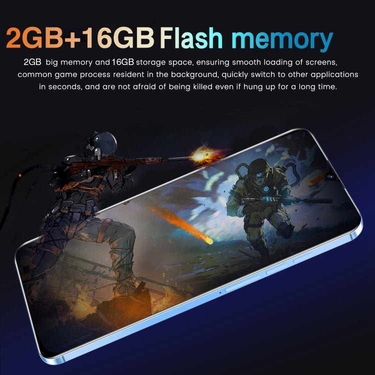 SDT90 / S25 Ultra, 6.3 inch Screen, Face Identification, Android 10.0 MTK6737 Quad Core, Network: 4G, Dual SIM, 2GB+16GB
