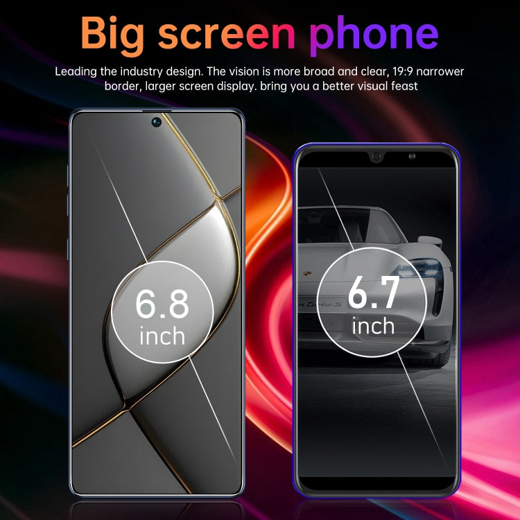 VB16 / Spark 20 Pro+, 6.8 inch Screen, Face Identification, Android 10.0 MTK6737 Quad Core, Network: 4G, Dual SIM, 3GB+64GB