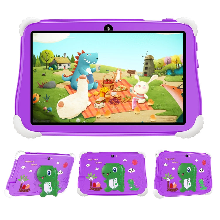 C75 Dinosaur 7 inch WiFi Kids Tablet PC, Android 7.0 MT6735 Octa Core CPU, 2GB+16GB