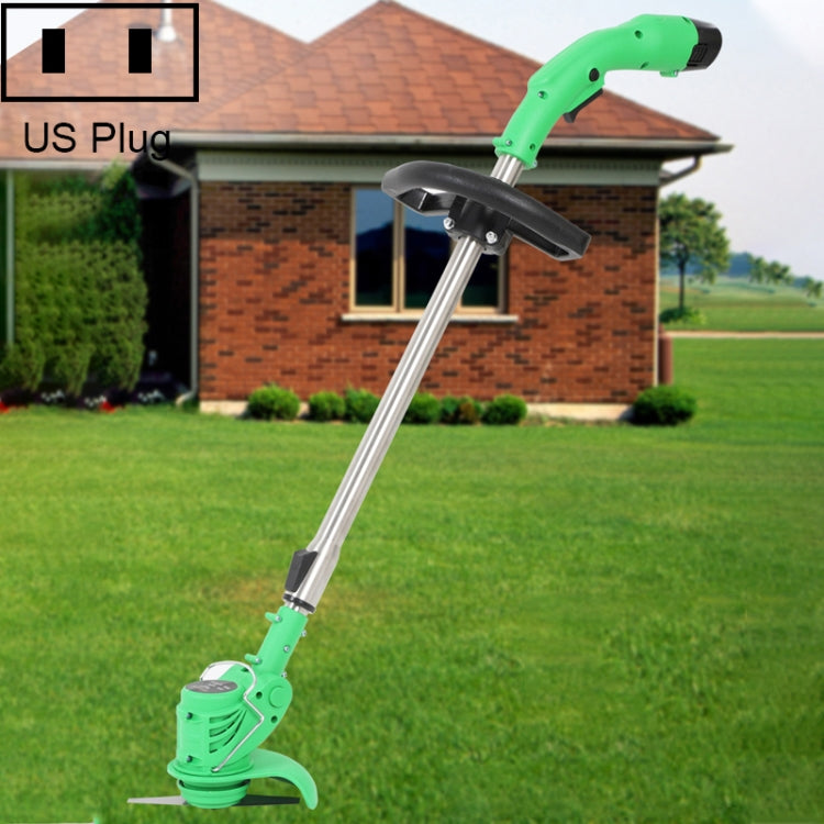 12V 2000mAh Household Portable Rechargeable Electric Lawn Mower Weeder, EU Plug, US Plug
