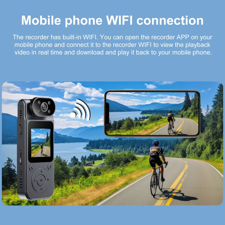 L19 180 Degree Rotation 4K High-definition Travel Recorder, Wifi Version, Ordinary