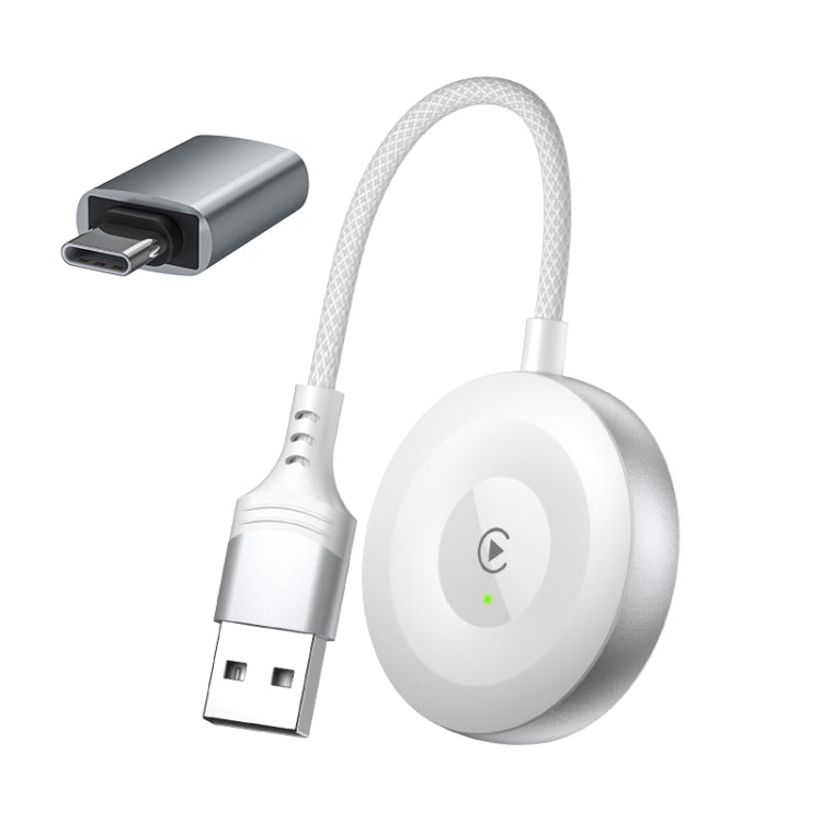 USB, USB-C / Type-C Wired to Wireless Car CarPlay Box Adapter for iPhone