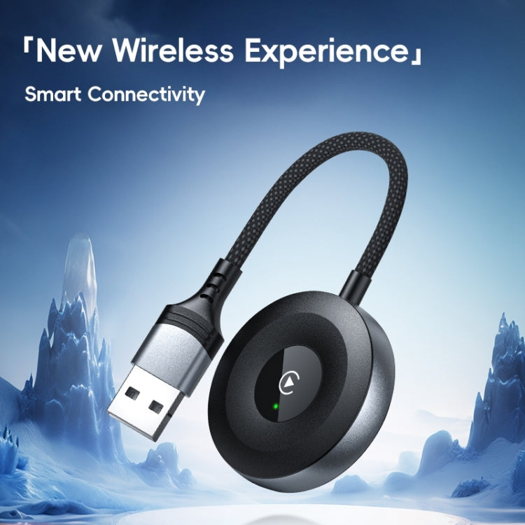 USB, USB-C / Type-C Wired to Wireless Car CarPlay Box Adapter for iPhone