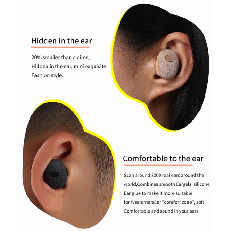 Calante T2S 5D Sound Effect Bluetooth 5.0 Wireless Bluetooth Earphone with Magnetic Charging Box, Support Call & Siri