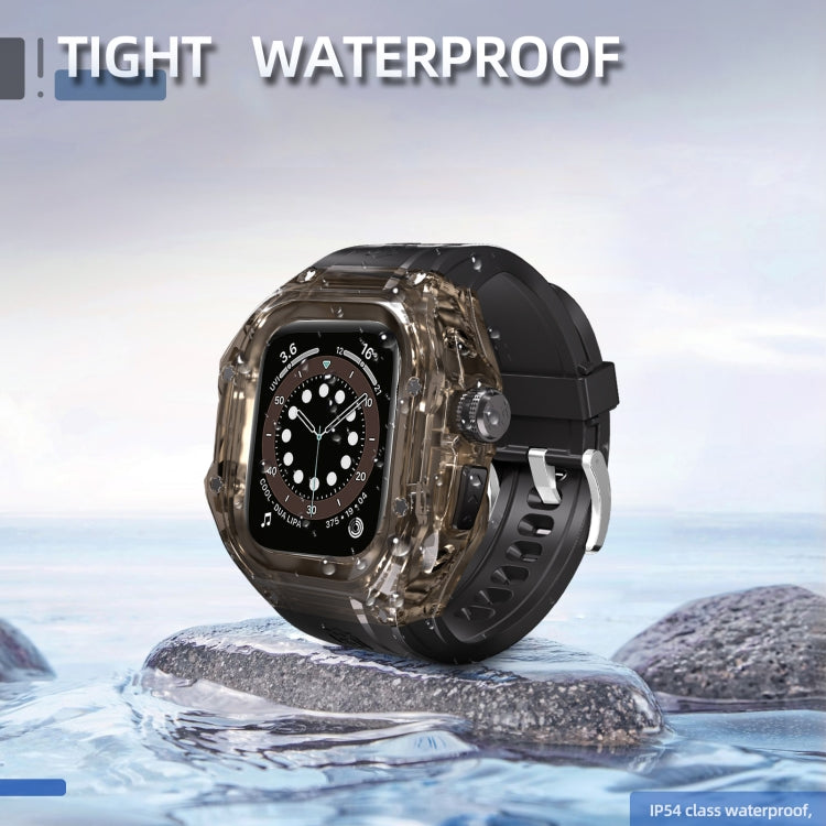 RedPepper Armor Metal Case Integrated Silicone Watch Band, For Apple Watch Ultra 1 / 2 49mm