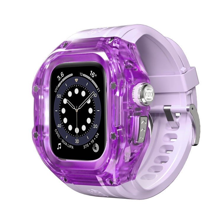 RedPepper Armor Metal Case Integrated Silicone Watch Band, For Apple Watch Ultra 1 / 2 49mm