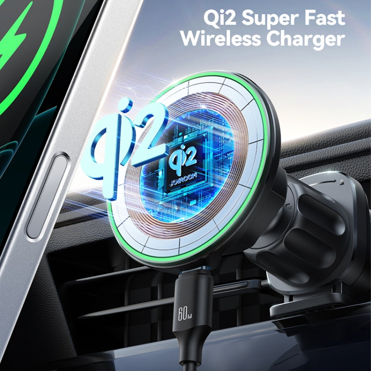 JOYROOM JR-ZS412 Qi2 Magnetic Car Air Vent Phone Wireless Charging Mount, JR-ZS412