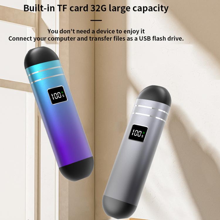 QY09 Bone Conduction Bluetooth 5.3 Sleep Speaker, QY09 (Purple), QY09 (Grey)