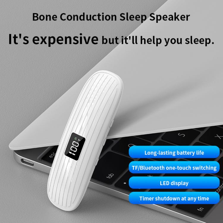 QY10-B Bone Conduction Bluetooth 5.3 Sleep Speaker, QY10-B