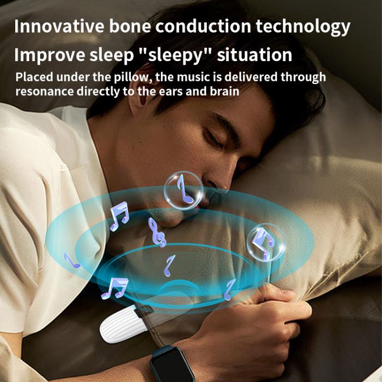QY10-B Bone Conduction Bluetooth 5.3 Sleep Speaker, QY10-B