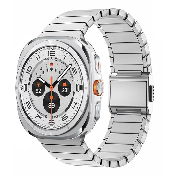 Bamboo Norman Buckle Titanium Alloy Watch Band, For Samsung Galaxy Watch Ultra 47mm / Ultra 2025