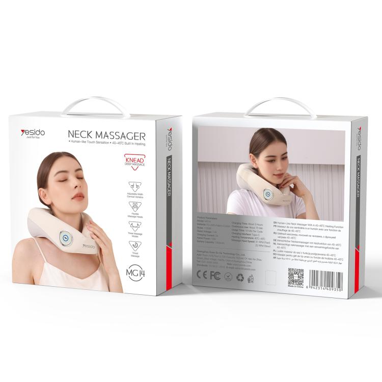Yesido MG14 Heat Therapy Electric Neck Massager, MG14