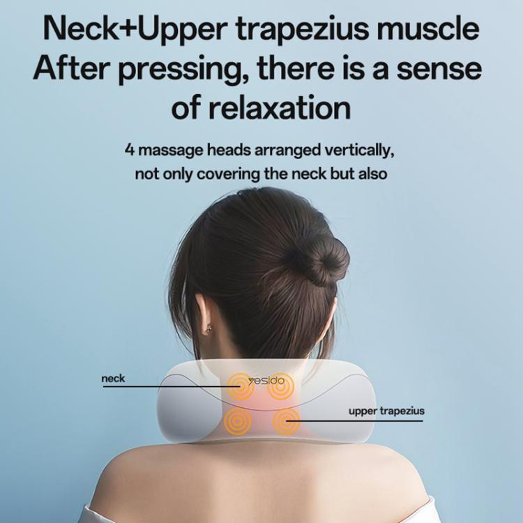 Yesido MG14 Heat Therapy Electric Neck Massager, MG14