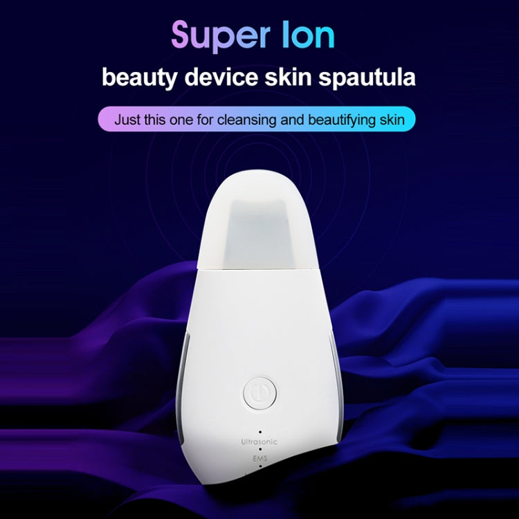 YJK028 3.7V 250mAh Second Generation Ultrasonic Ion Cleansing Instrument, JK028(White)