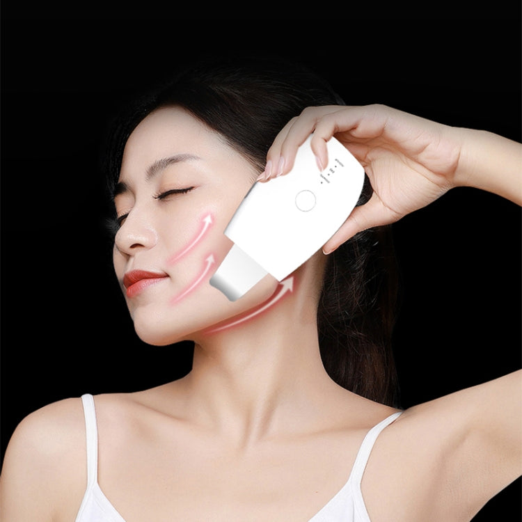 YJK028 3.7V 250mAh Second Generation Ultrasonic Ion Cleansing Instrument, JK028(White)