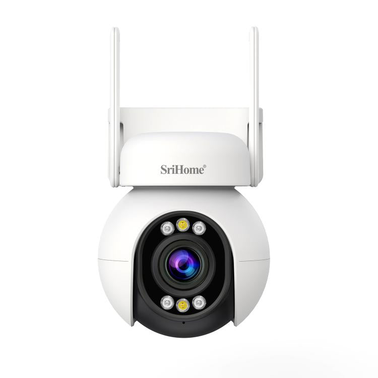 SriHome NVS010-IPC051 4MP 5x Zoom 4 Channel 10.1 inch IPS Screen WiFi Network Video Recorder Set, NVS010-IPC051