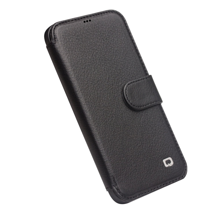 QIALINO Business Magnetic Horizontal Flip Leather Case with Card Slots & Wallet, For iPhone 12 mini, For iPhone 12 / 12 Pro, For iPhone 12 Pro Max