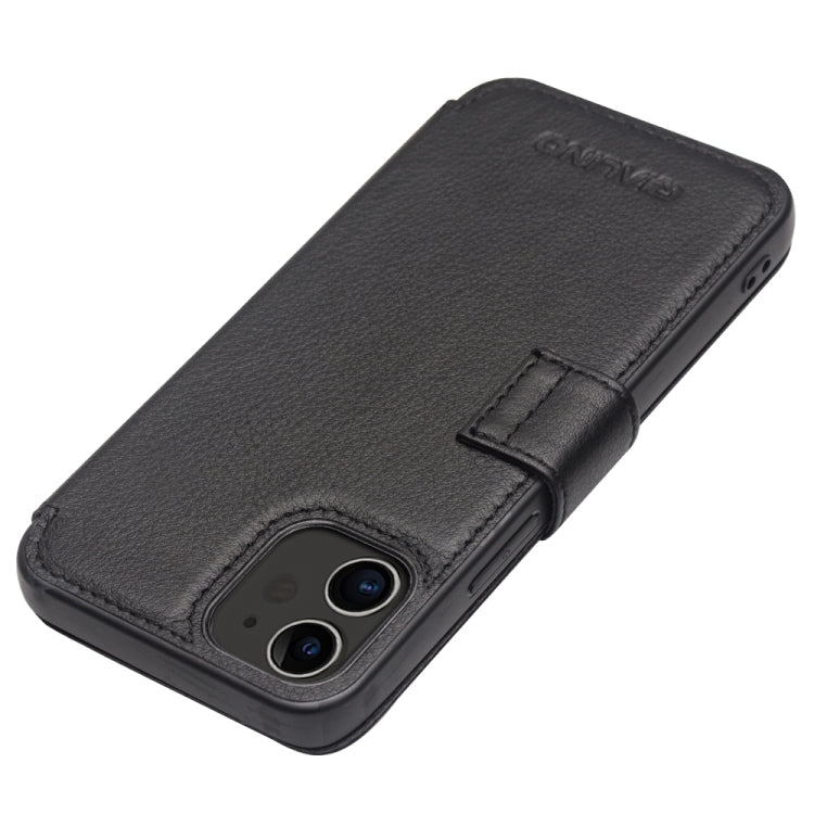 QIALINO Business Magnetic Horizontal Flip Leather Case with Card Slots & Wallet, For iPhone 12 mini, For iPhone 12 / 12 Pro, For iPhone 12 Pro Max