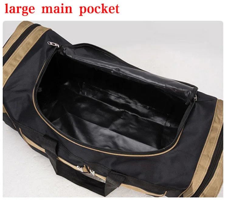 60L 90L Travel Duffle Handbags Large Traveling Tas For Women Men Gym Fitness Luggage Outdoor Bag Sack Trip Shoulder Pack XA15WD