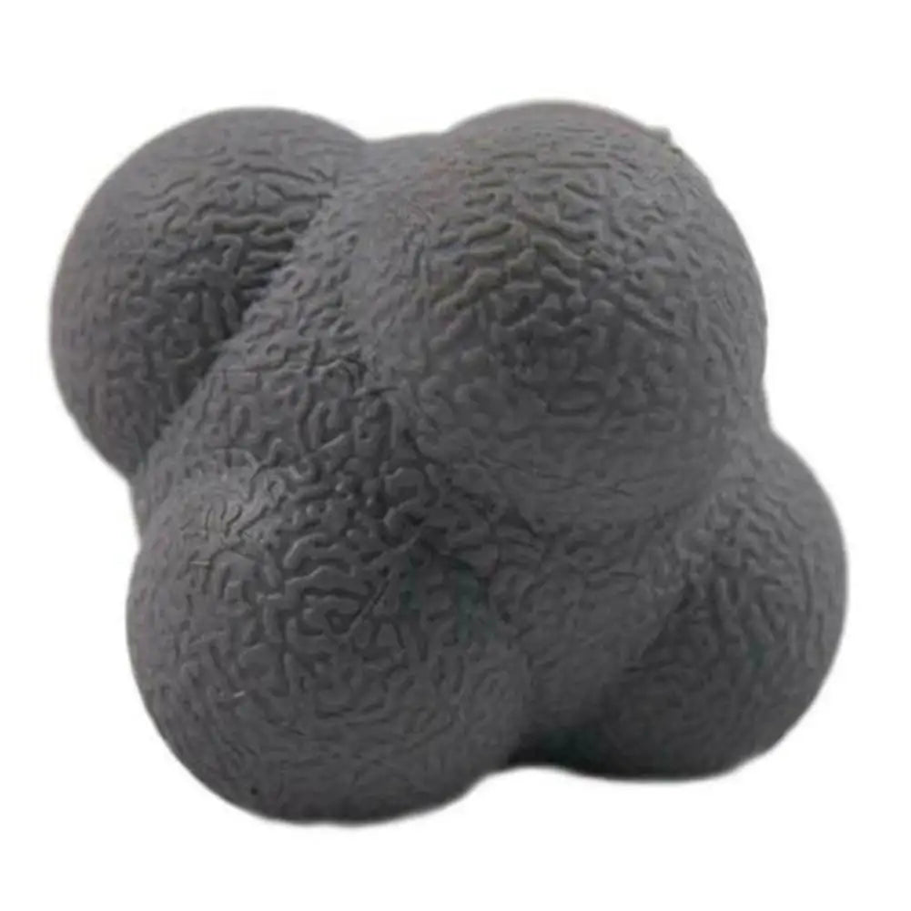 Hexagonal Reaction Ball Speed Agility Training Silicone Ball Coordination Reflex Sports Fitness Training Ball for Child Adult