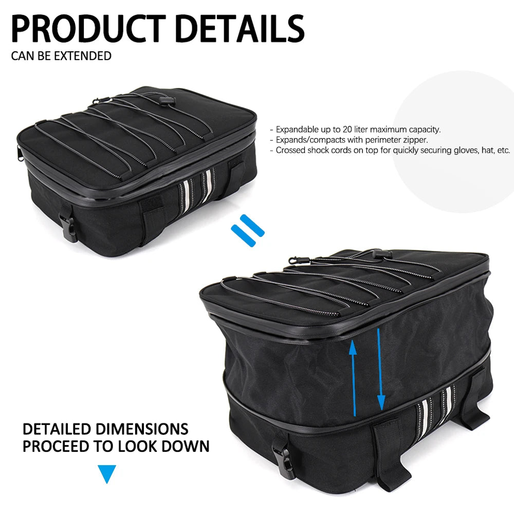For BMW R1200GS R1250GS LC Adventure F700GS F750GS F800GS F850GS F650GS G310GS ADV Top Box Panniers Bag Case Luggage Bags
