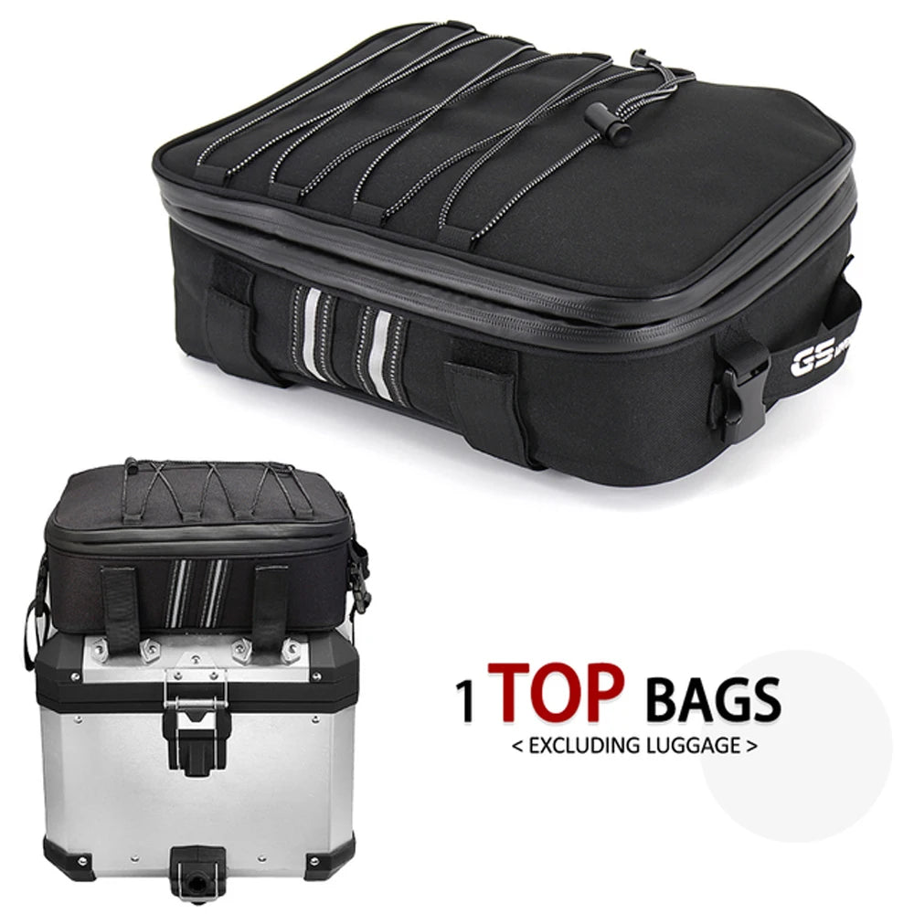 For BMW R1200GS R1250GS LC Adventure F700GS F750GS F800GS F850GS F650GS G310GS ADV Top Box Panniers Bag Case Luggage Bags