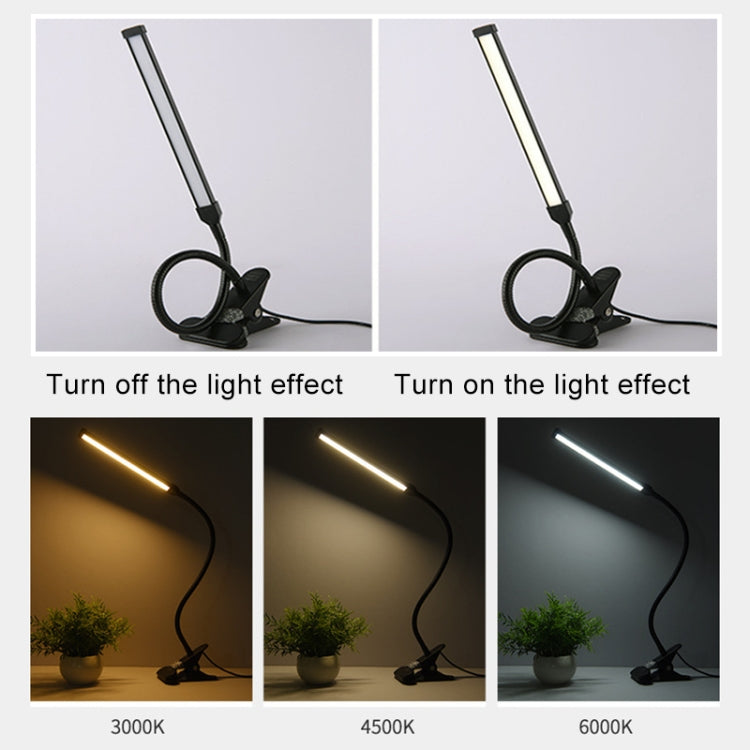 LED Desk Lamp 8W Folding Adjustable USB Charging Eye Protection Table Lamp, USB Charge Version, USB Charge Version(Black), USB Charge Version(White)