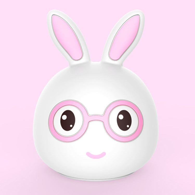 Creative USB Charging LED Decoration Lamp Novelty Gift , Smile Pink Rabbit/USB Charging, Smile Blue Rabbit/USB Charging, Happy Pink Rabbit/USB Charging, Happy Blue Rabbit/USB Charging