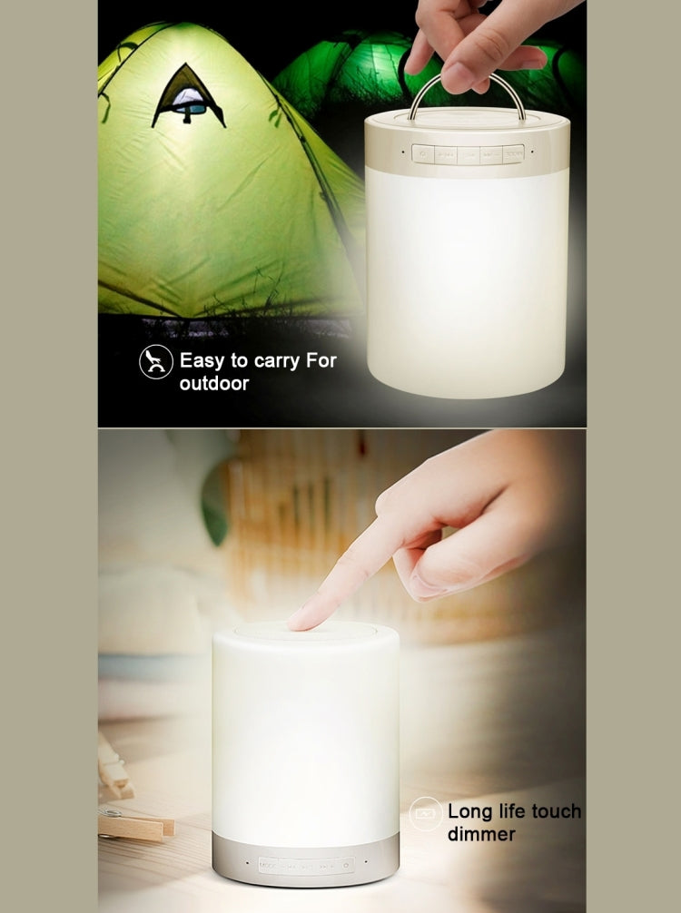 with LED Light & Handle, Support AUX IN & Hands-free Answer & TF Card, 388