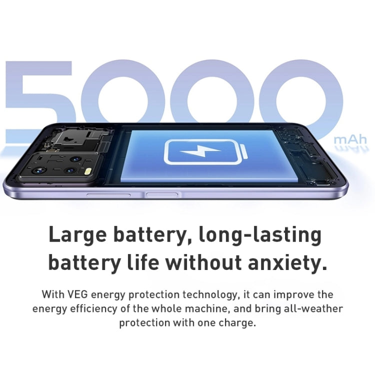Dual Back Cameras, Side Fingerprint Identification, 5000mAh Battery, 6.51 inch Android 11.0 OriginOS 1.0 Snapdragon 680 Octa Core up to 2.4GHz, OTG, Network: 4G, 4GB+128GB