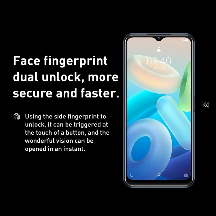 Dual Back Cameras, Side Fingerprint Identification, 5000mAh Battery, 6.51 inch Android 11.0 OriginOS 1.0 Snapdragon 680 Octa Core up to 2.4GHz, OTG, Network: 4G, 4GB+128GB