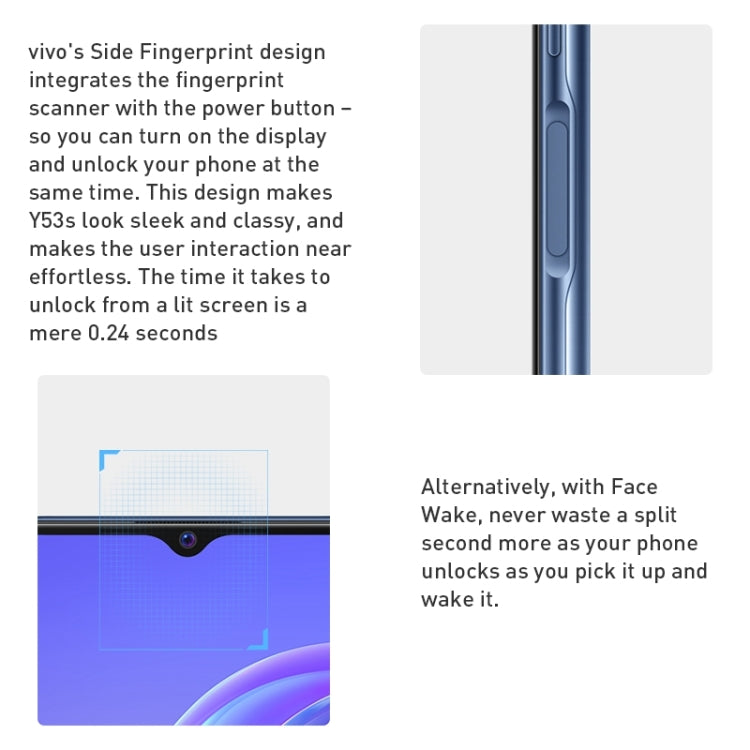 Dual Back Cameras, Side Fingerprint Identification, 5000mAh Battery, 6.58 inch Android 11.0 OriginOS 1.0 Qualcomm Snapdragon 480 Octa Core up to 2.0GHz, OTG, Network: 5G, 8GB+128GB