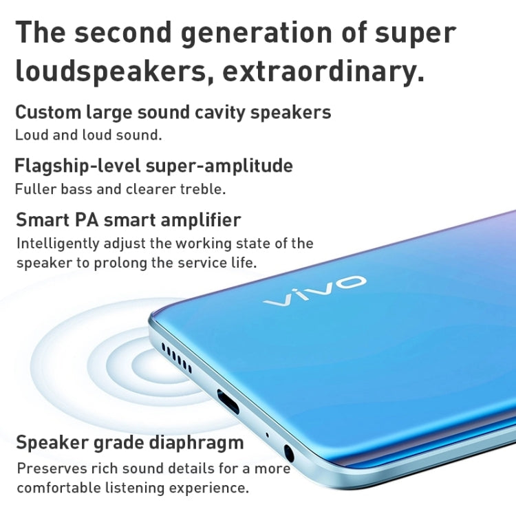 Dual Back Cameras, Side Fingerprint Identification, 6000mAh Battery, 6.58 inch Android 11.0 OriginOS 1.0 Dimensity 700 Octa Core up to 2.2GHz, OTG, Network: 5G, 6GB+128GB