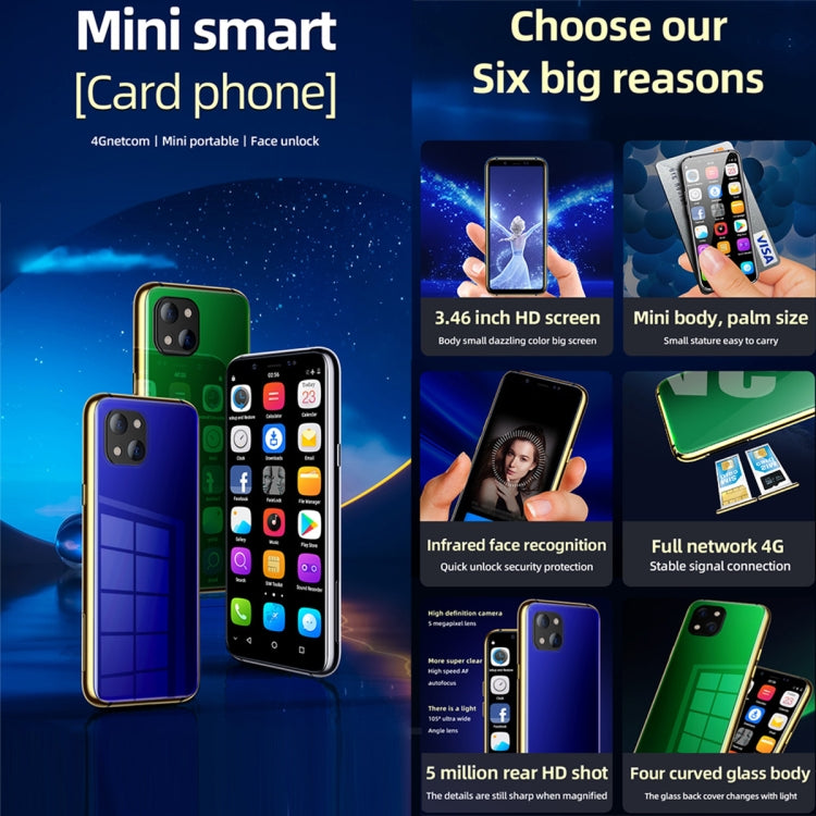 Infrared Face Recognition, 3.46 inch Android 6.0 MTK6737 Quad Core up to 1.1GHz, BT, WiFi, FM, Network: 4G, GPS, Dual SIM, 3GB+32GB