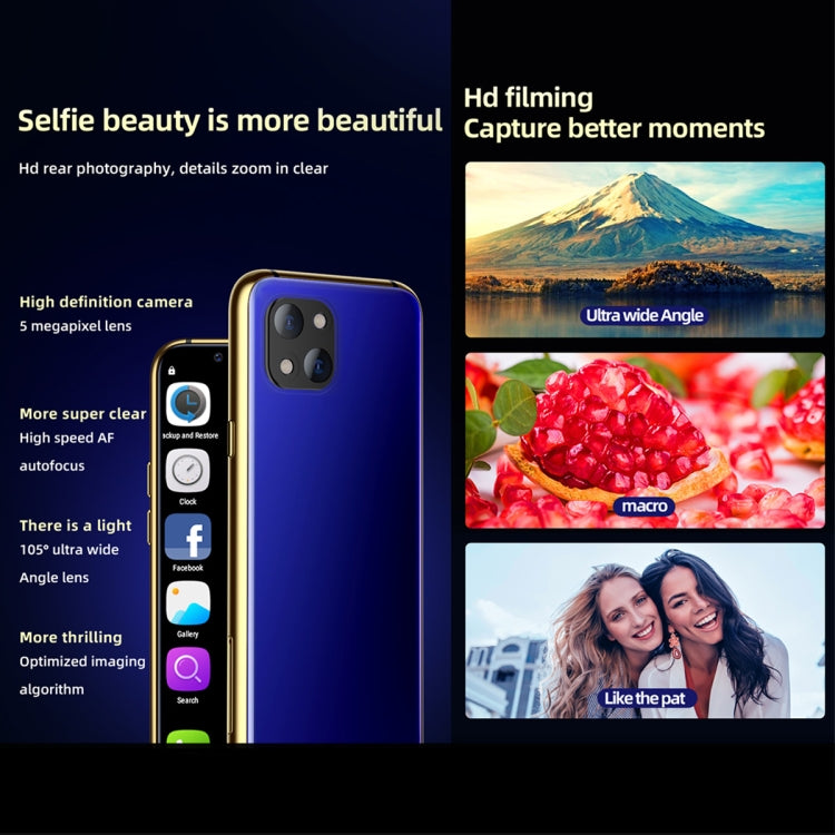Infrared Face Recognition, 3.46 inch Android 6.0 MTK6737 Quad Core up to 1.1GHz, BT, WiFi, FM, Network: 4G, GPS, Dual SIM, 3GB+32GB