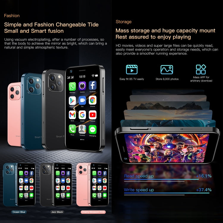 SOYES XS12 Pro, 4GB+32GB, 3.0 inch Android 10.0 MTK6750 Octa Core, Bluetooth, WiFi, FM, OTG, Network: 4G, Dual SIM, Support Google Play, 4GB+32GB