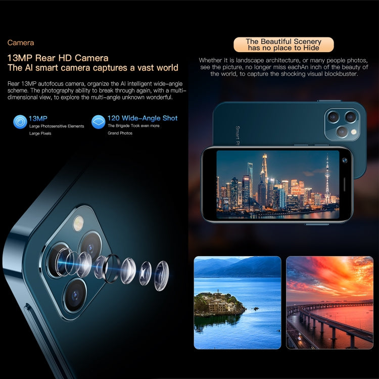 SOYES XS12 Pro, 4GB+32GB, 3.0 inch Android 10.0 MTK6750 Octa Core, Bluetooth, WiFi, FM, OTG, Network: 4G, Dual SIM, Support Google Play, 4GB+32GB