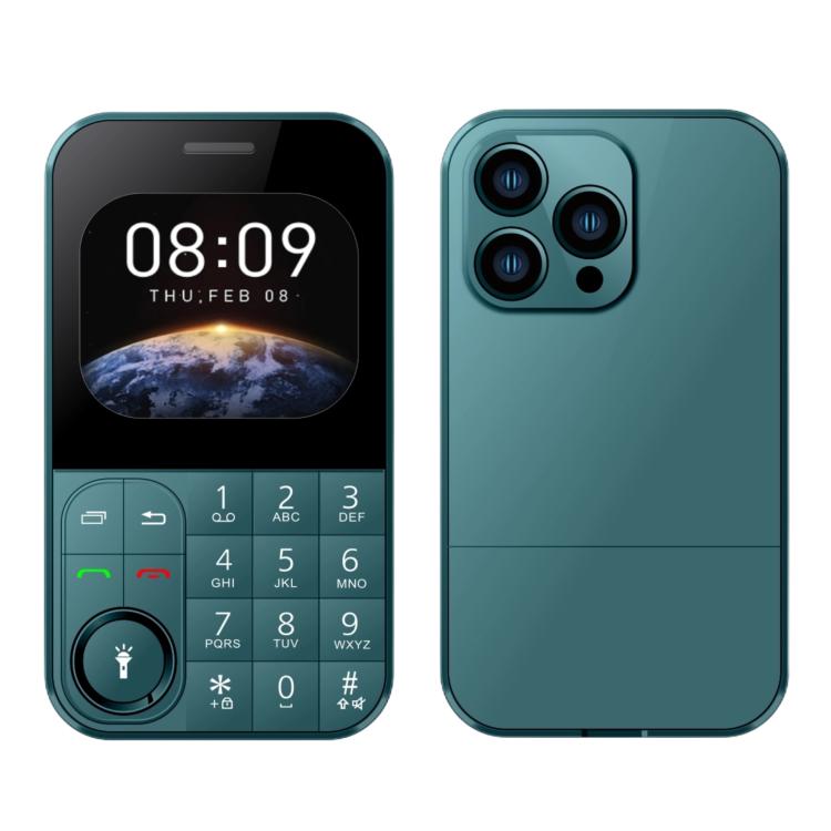 V9 Card Mobile Phone, 2.01 inch, MTK6261D, Support Bluetooth, FM, Torch, GSM, Dual SIM