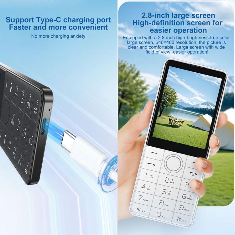 DOOV R17 / F22 Keypad Phone, 3GB+32GB, 2.8 inch Android 13 Mediatek MT6762 Octa Core, Network: 4G, R17 / F22