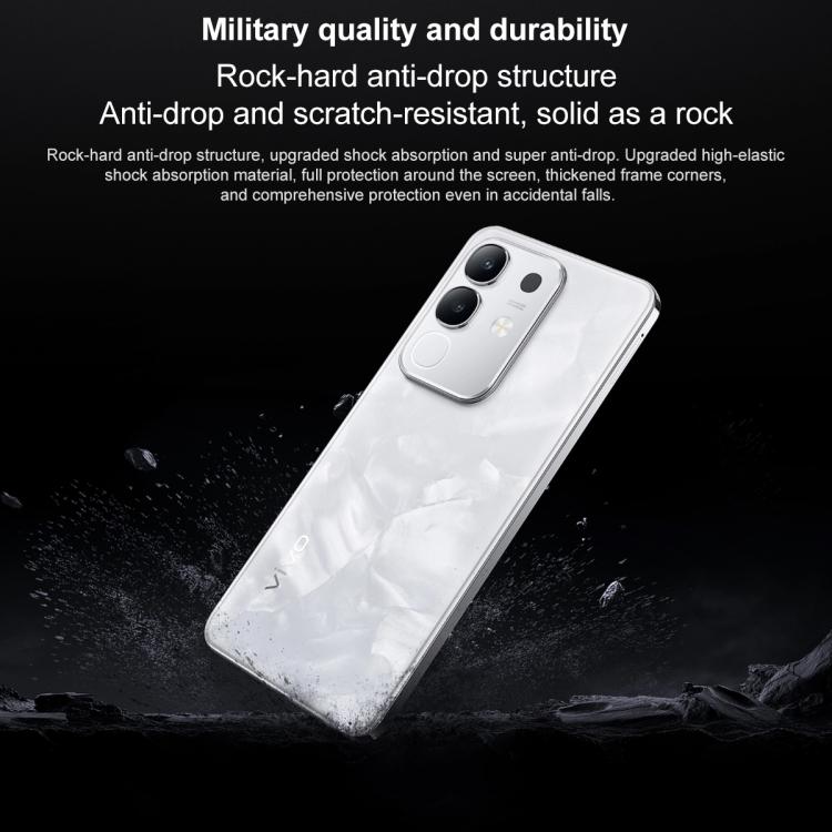 vivo Y300t, 8GB+128GB, Face ID / Side Fingerprint, 6.72 inch Android 15 OriginOS 5 Dimensity 7300 Octa Core, OTG, NFC, Network: 5G, 8GB+128GB