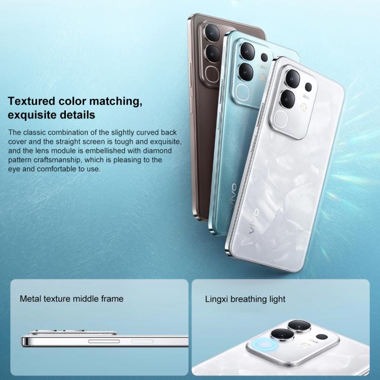 vivo Y300t, 8GB+256GB, Face ID / Side Fingerprint, 6.72 inch Android 15 OriginOS 5 Dimensity 7300 Octa Core, OTG, NFC, Network: 5G, 12GB+256GB