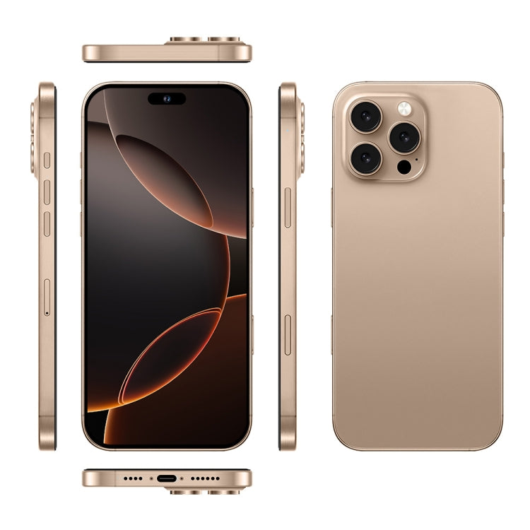 i16 Pro Max / A08A, 3GB+64GB, 6.73 inch Screen, Face Identification, Android 8.1 MTK6753 Octa Core, Network: 4G, Dual SIM, EU Plug, i16 Pro Max / A08A, EU Plug