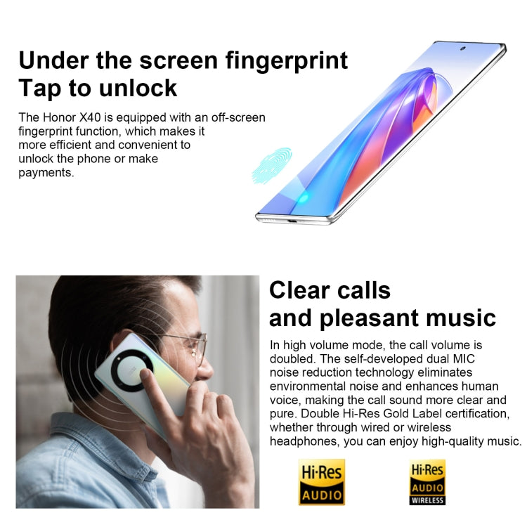 Dual Back Cameras, Screen Fingerprint Identification, 5100mAh Battery, 6.67 inch Magic UI 6.1 / Android 12 Snapdragon 695 Octa Core up to 2.2GHz, Network: 5G, OTG, Not Support Google Play, 8GB+256GB