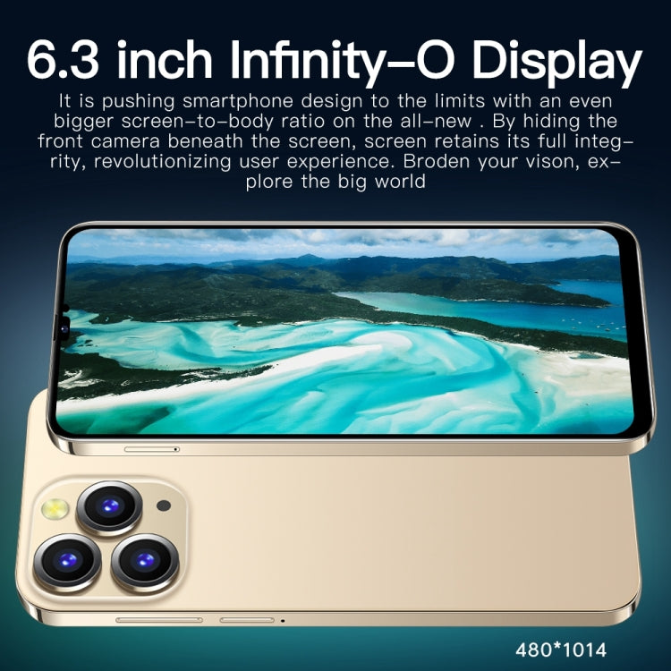 Face Identification, Android 10 MTK6737 Quad Core, Network: 4G, i14 Pro Max N86 2GB+16GB